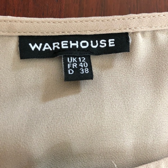 Tan and black sheer top - Picture 2 of 4